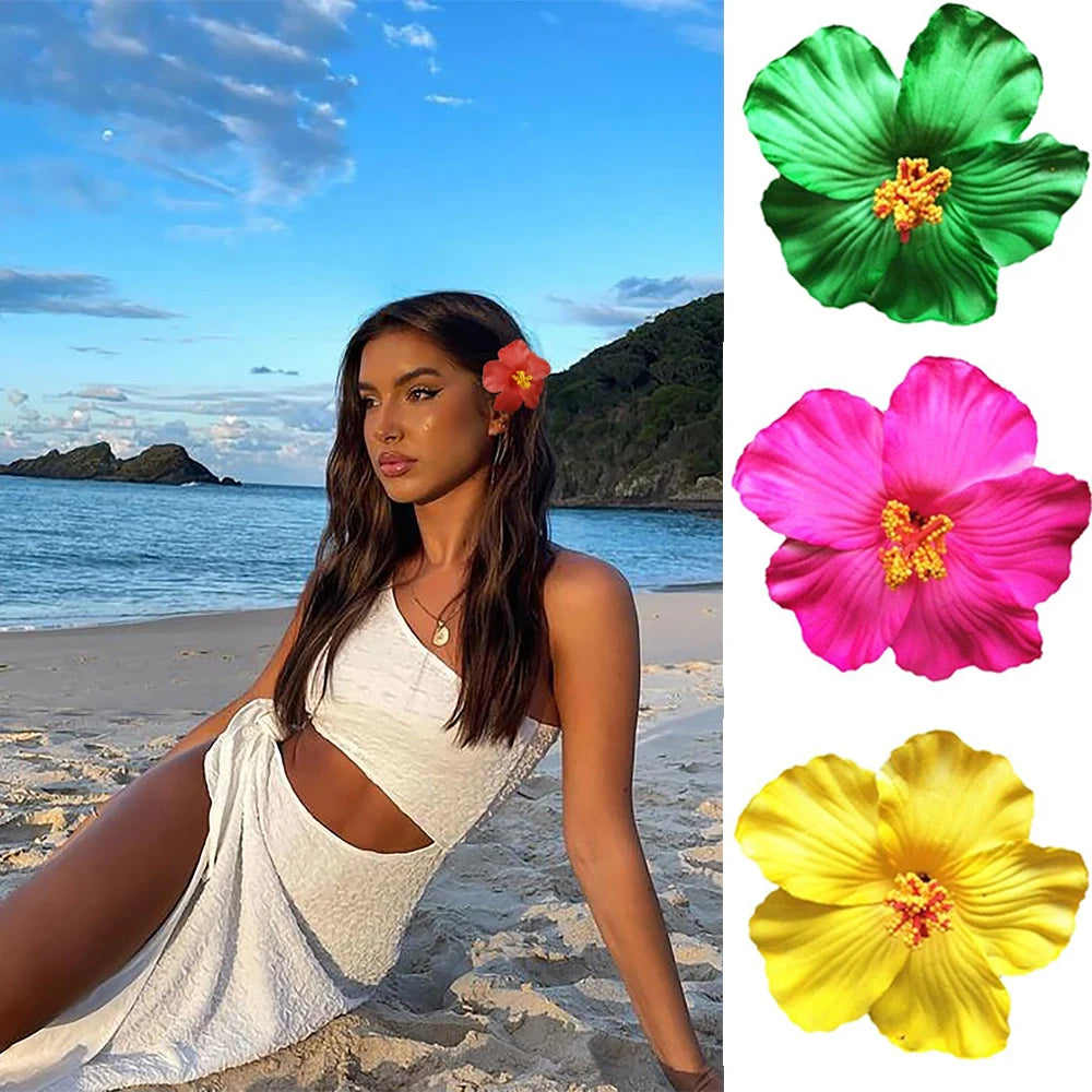 U'i Waiwai — Hawaiian Flower Side Bang Clip