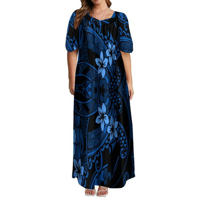 Polynesian Couple Aloha Fashion Set