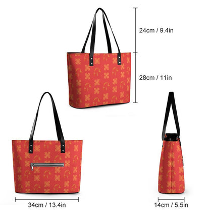 Hanapa'a Waiwai — Island Print Women's PU Leather Tote