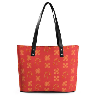 Hanapa'a Waiwai — Island Print Women's PU Leather Tote