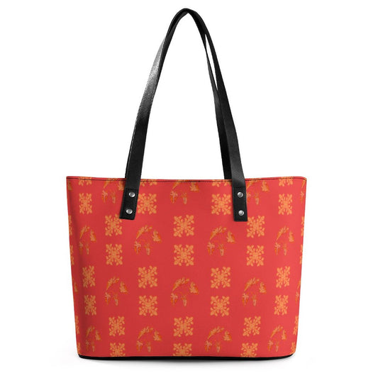 Hanapa'a Waiwai — Island Print Women's PU Leather Tote