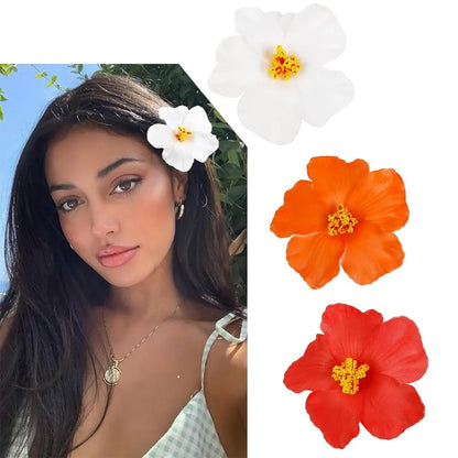 U'i Waiwai — Hawaiian Flower Side Bang Clip
