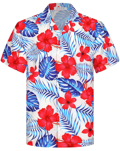 Mynah Kine — Coconut Button Hawaiian Short Sleeve Shirt