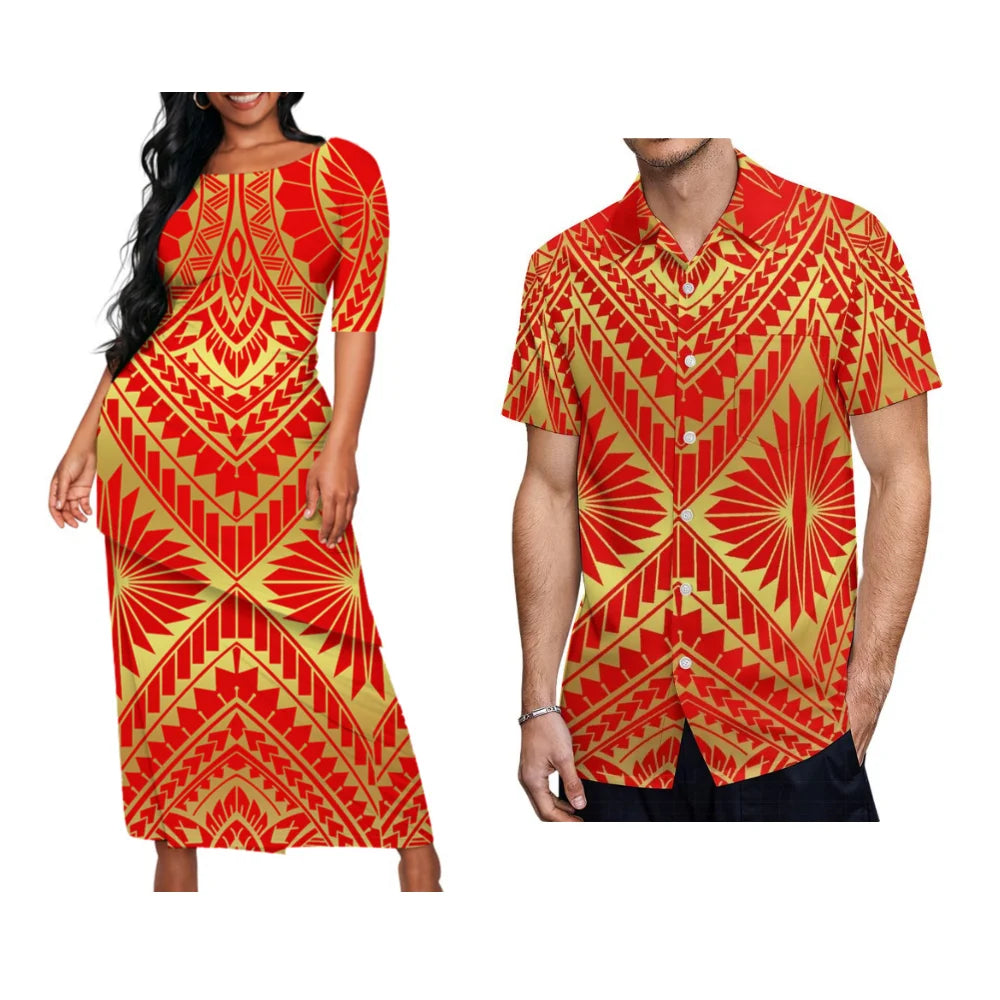 Polynesian Couple Attire
