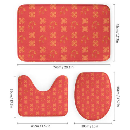 Hanapa'a Waiwai — Island Print Bathroom 4-Piece Set