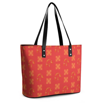 Hanapa'a Waiwai — Island Print Women's PU Leather Tote