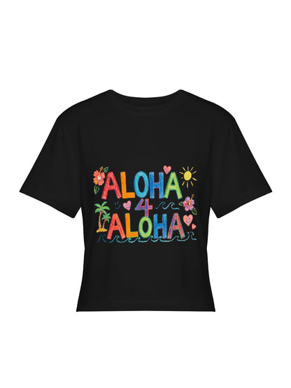 U'i Waiwai — Aloha 4 Aloha Women's Crop Top