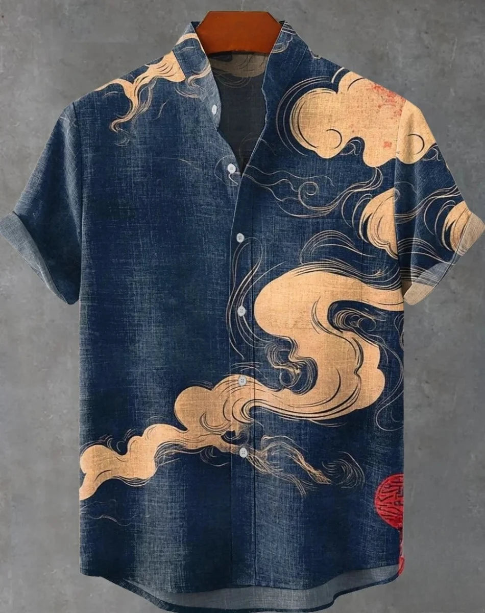 Aloha Shirt Casual Short Sleeved