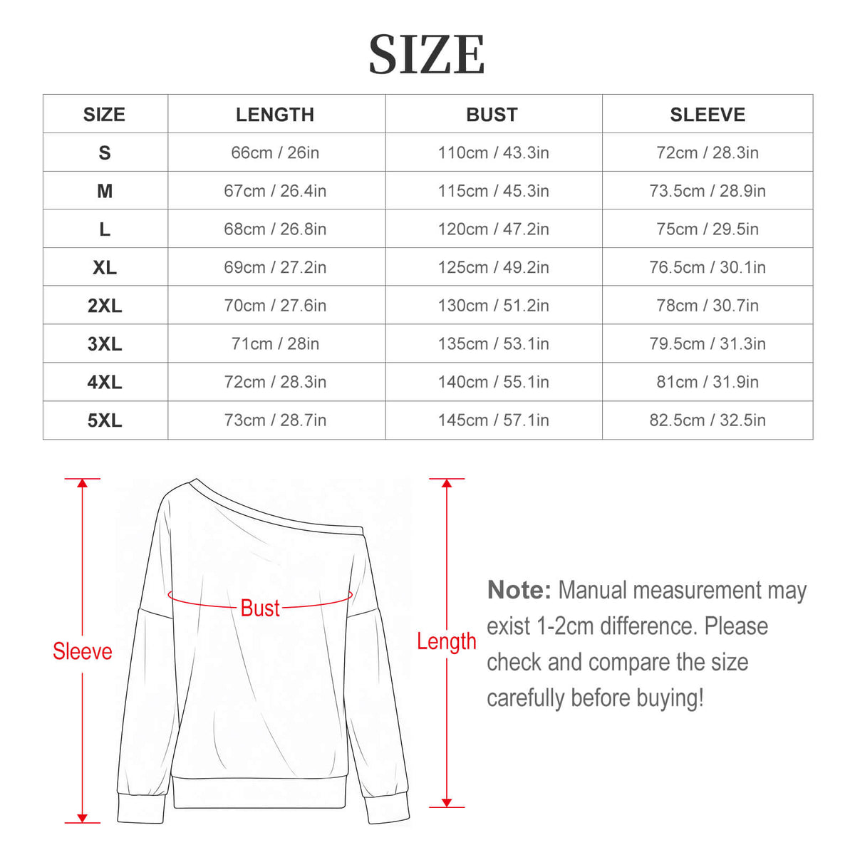 230gsm Off Shoulder Hoodie(All-Over Printing)
