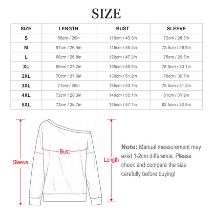 230gsm Off Shoulder Hoodie(All-Over Printing)