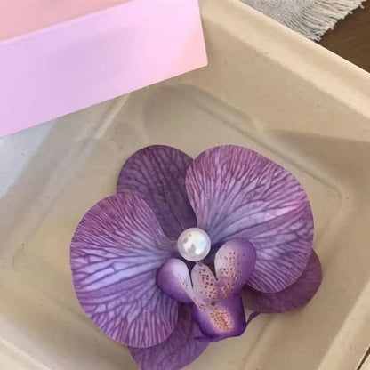 U'i Waiwai — Hawaiian Flower Side Bang Clip