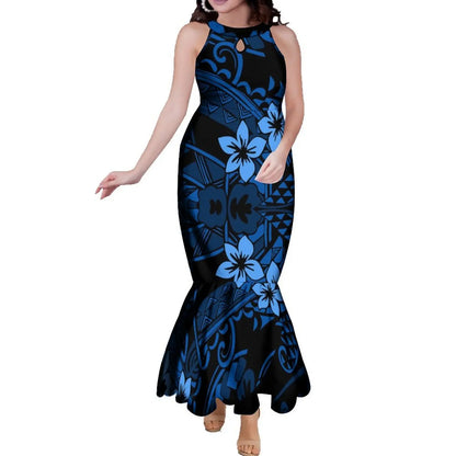 Polynesian Couple Aloha Fashion Set