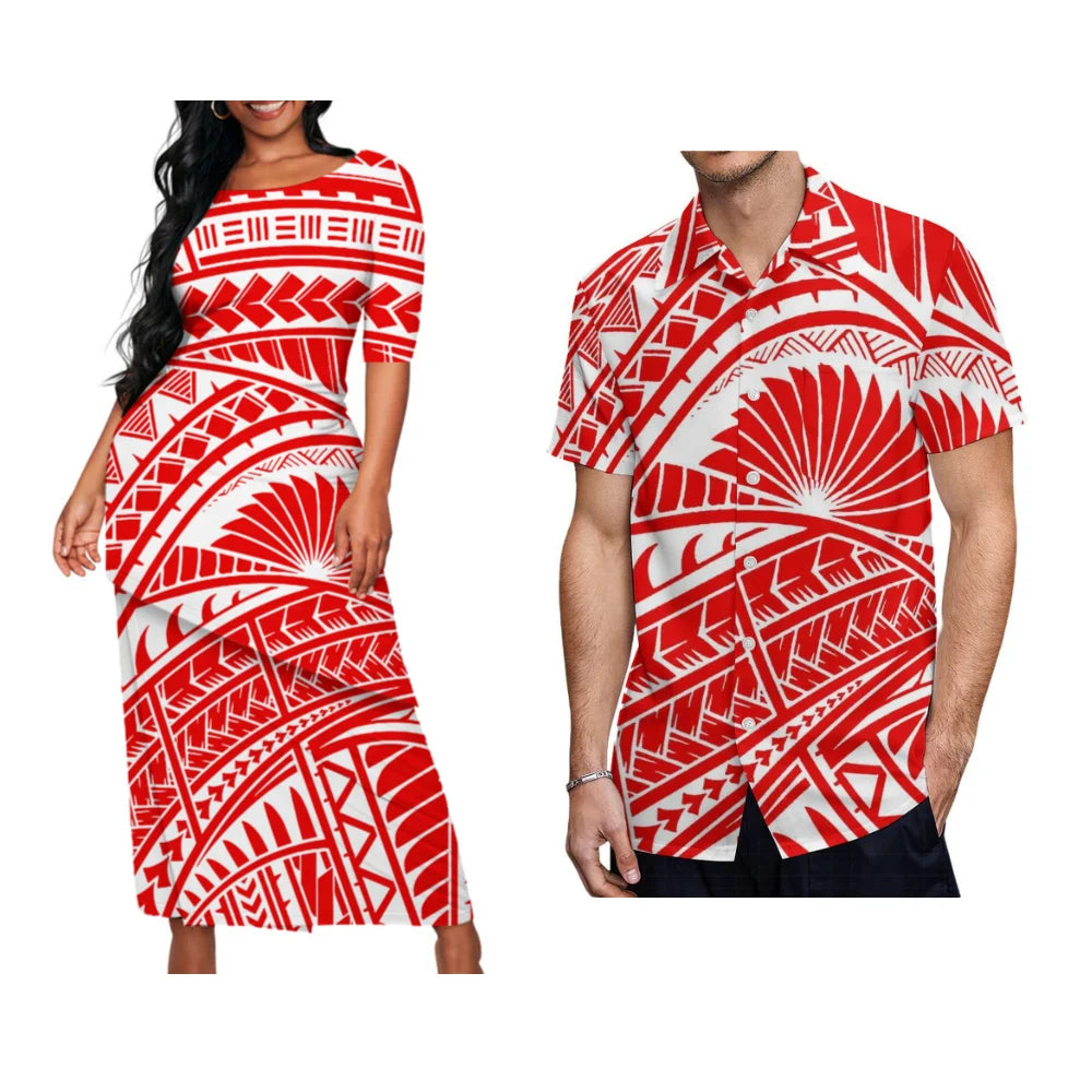 Polynesian Couple Attire