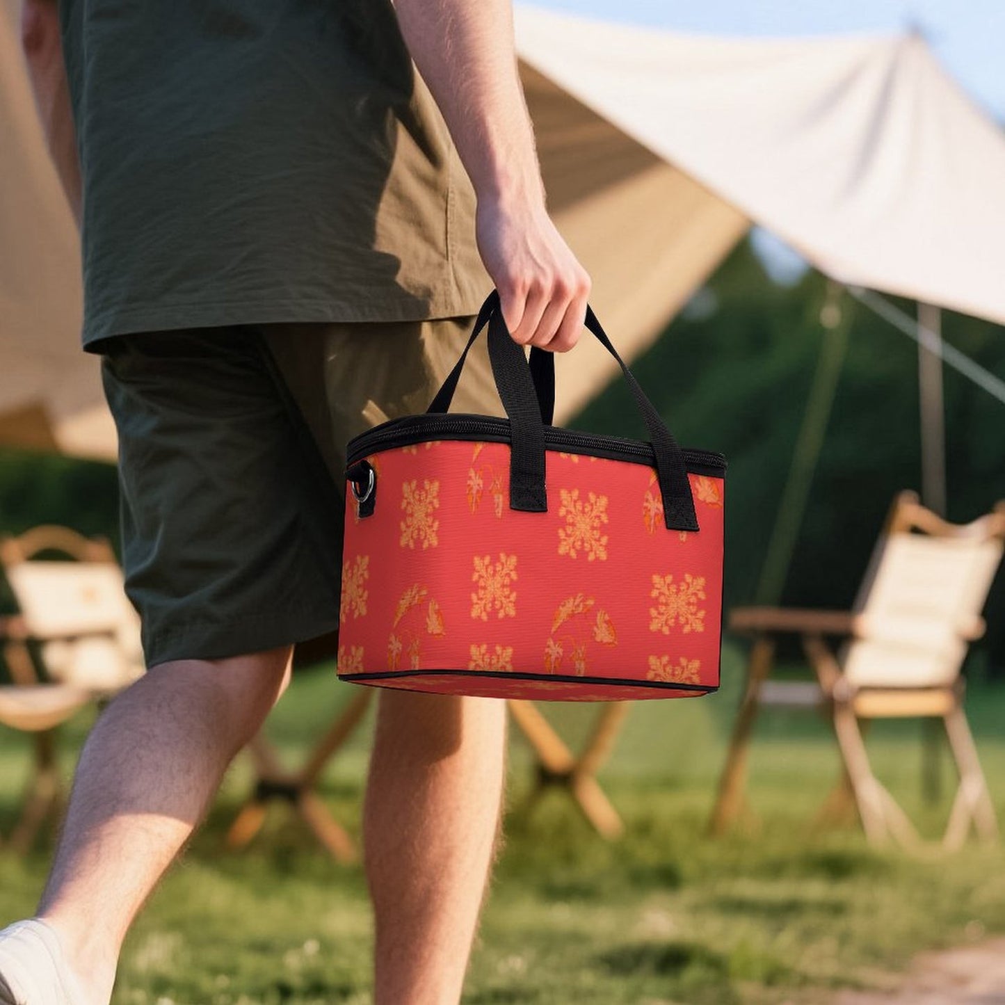 Hanapa'a Waiwai — Island Print Portable Cooler Bag