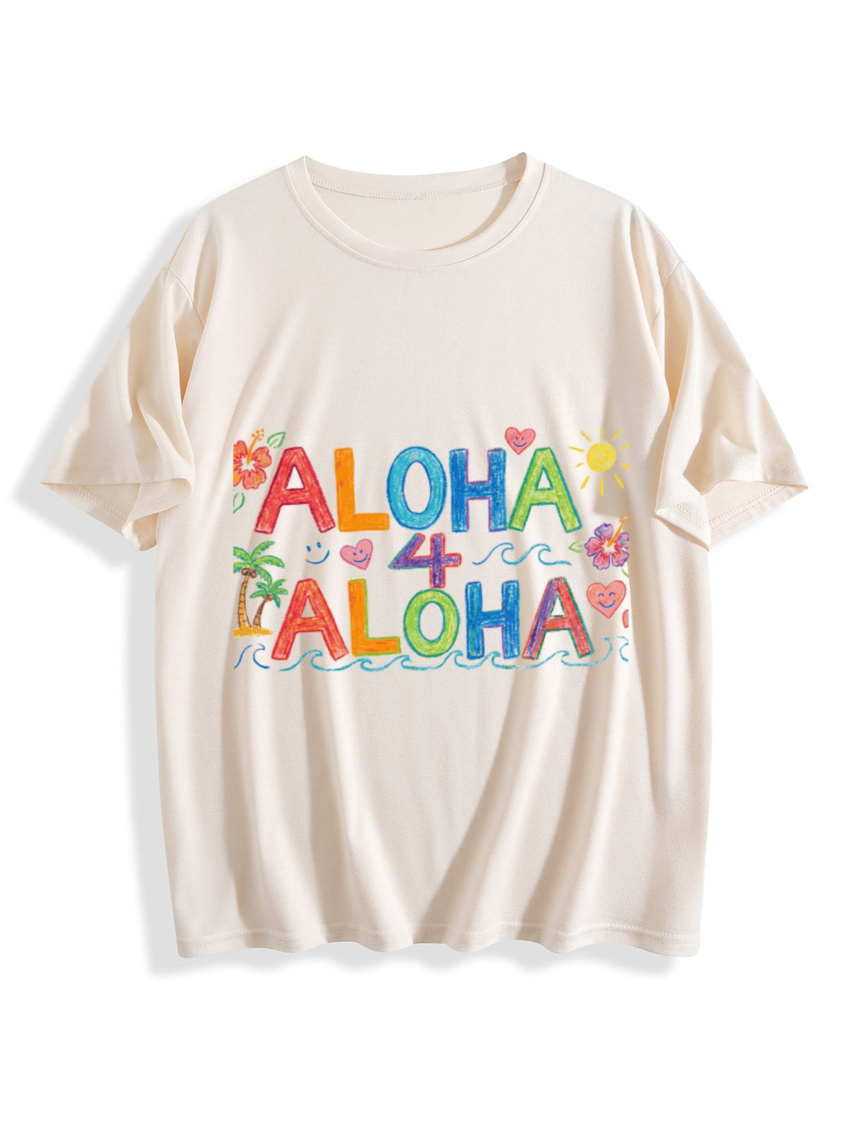 U'i Waiwai — Aloha 4 Aloha Women's Multi-Color Tee