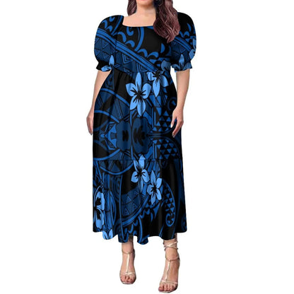 Polynesian Couple Aloha Fashion Set