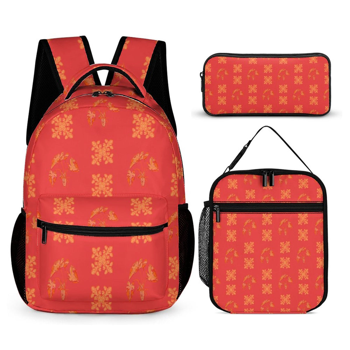 Hanapa'a Waiwai — Island Print Keiki School Backpack Set (3 Pcs)