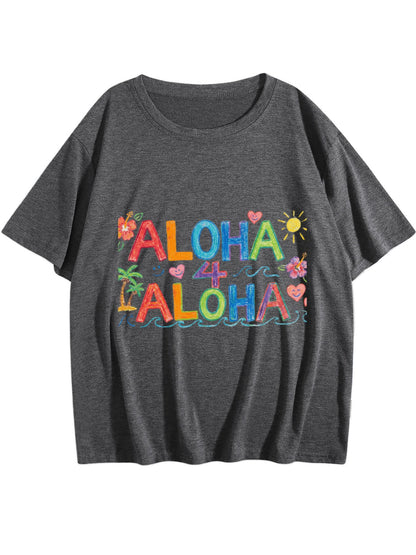 U'i Waiwai — Aloha 4 Aloha Women's Multi-Color Tee
