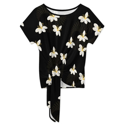 150gsm Strap Top Wide Leg Pants Set(All-Over Printing)