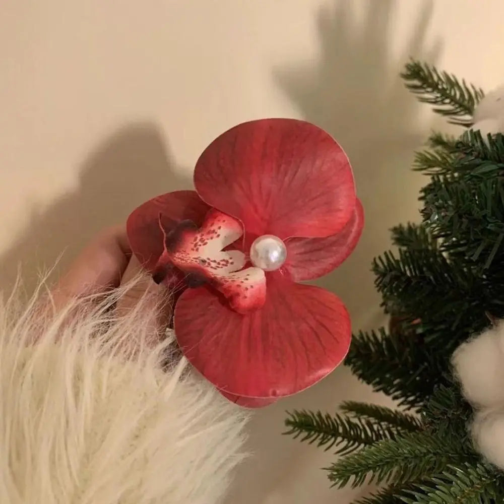 U'i Waiwai — Hawaiian Flower Side Bang Clip