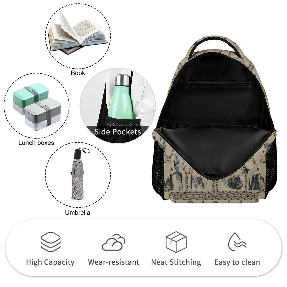 Hanapa'a Waiwai — Island Print Keiki Adventure Backpack