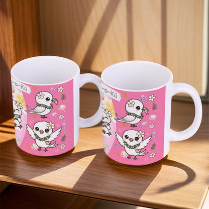 Hanapa'a Waiwai — Manu-O-Kū  Print 14oz White Ceramic Mug