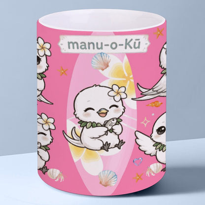 Hanapa'a Waiwai — Manu-O-Kū  Print 14oz White Ceramic Mug