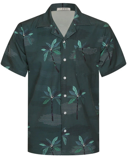 Mynah Kine — Coconut Button Hawaiian Short Sleeve Shirt