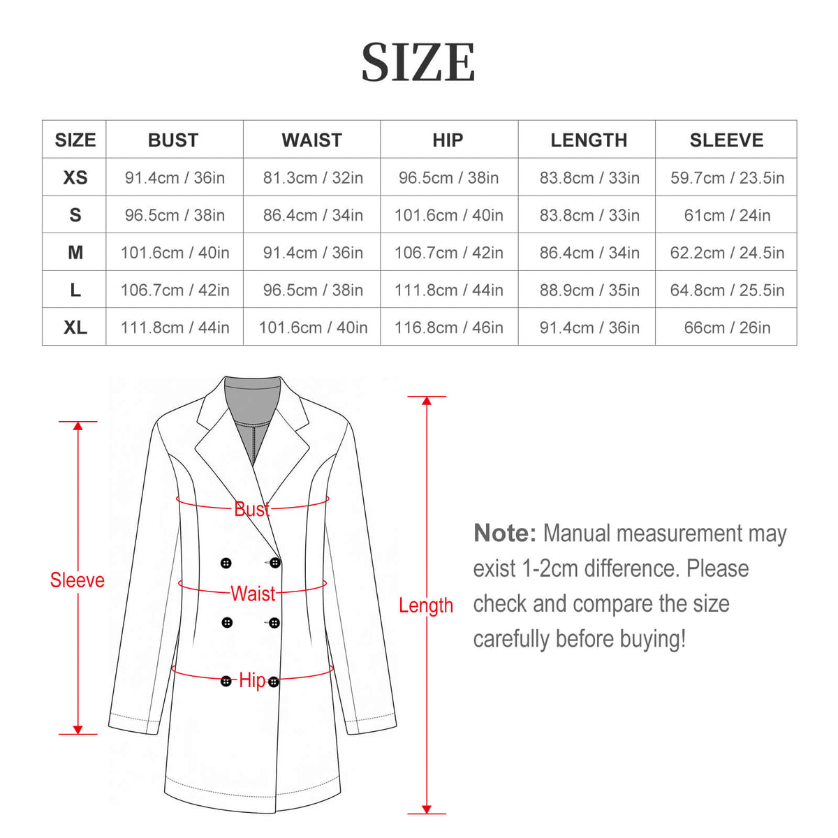 120gsm Double Breasted Blazer Dress(All-Over Printing)