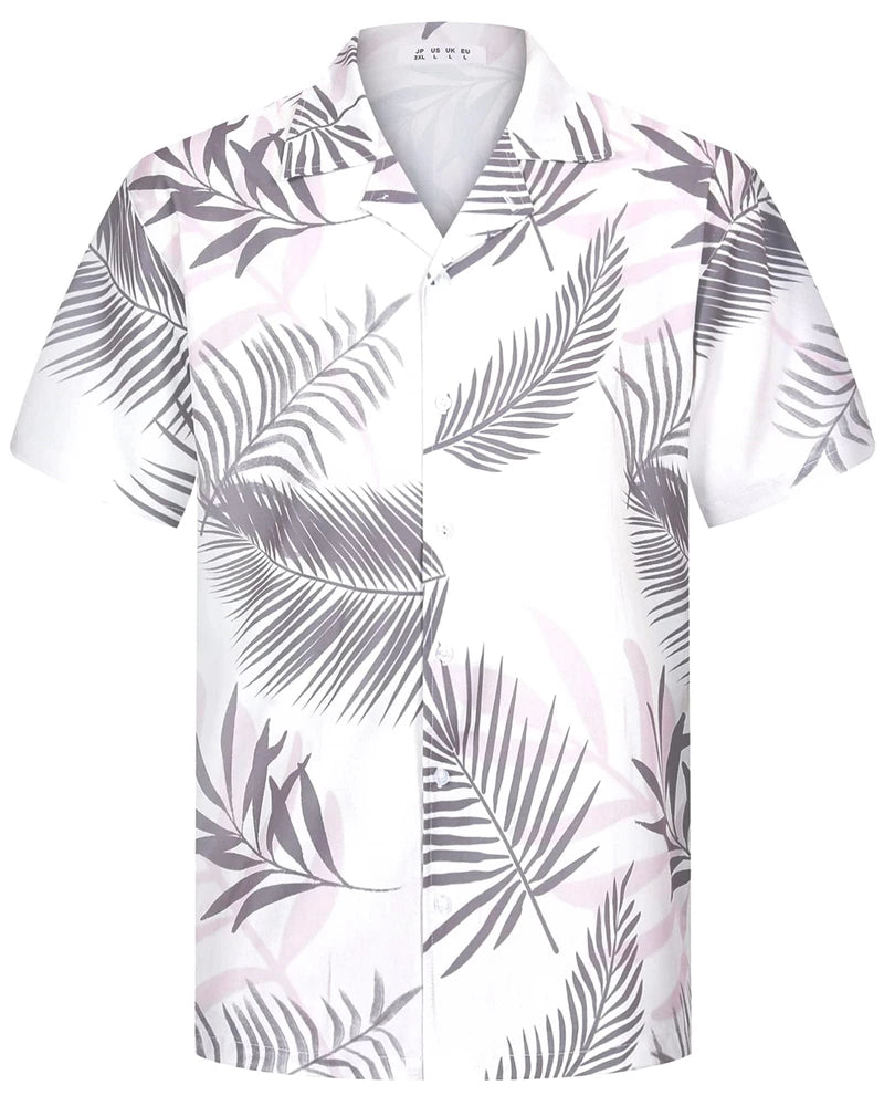 Mynah Kine — Coconut Button Hawaiian Short Sleeve Shirt