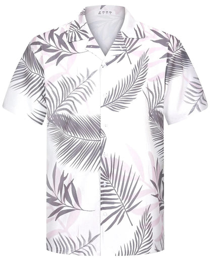 Mynah Kine — Coconut Button Hawaiian Short Sleeve Shirt