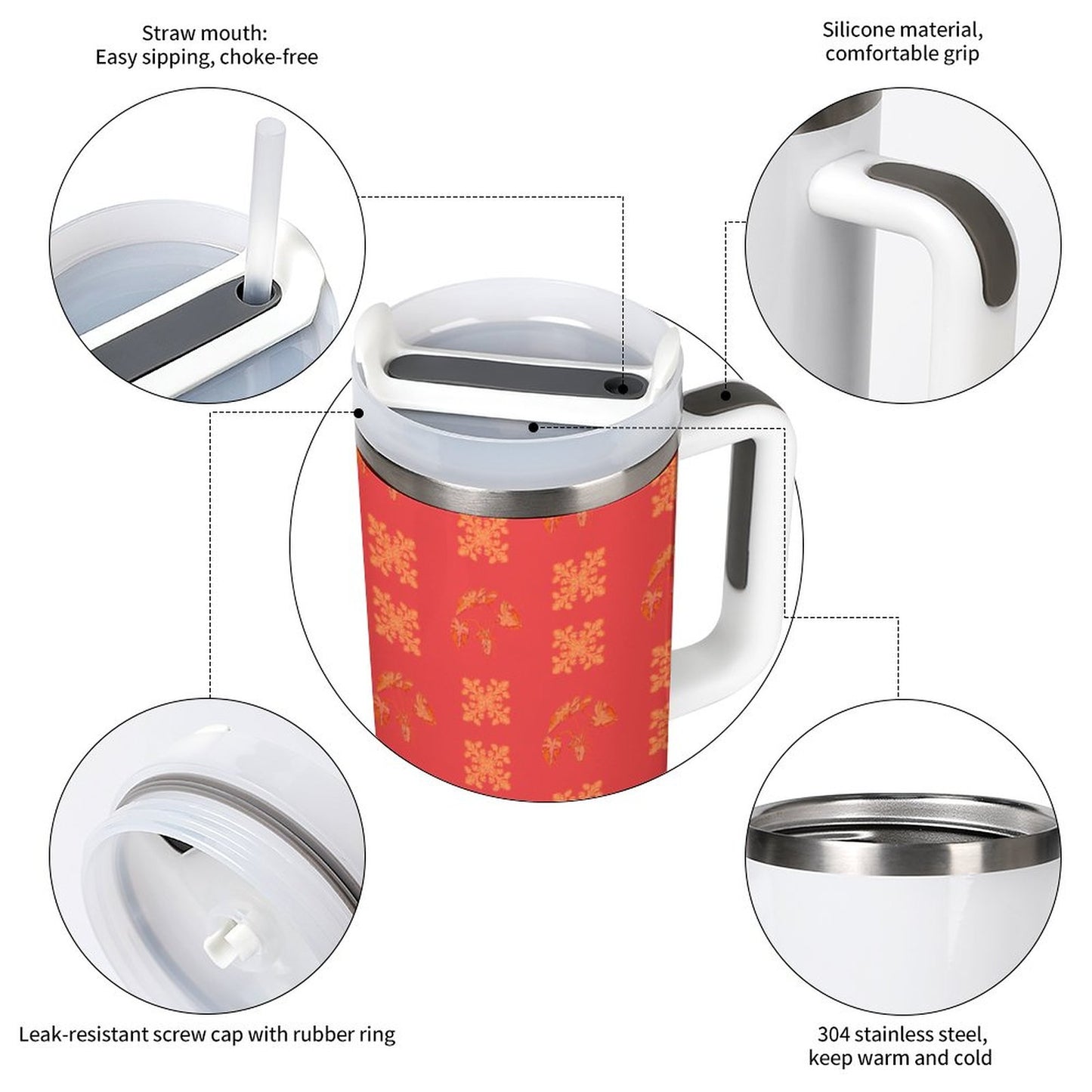 40oz Large Capacity Car Cup