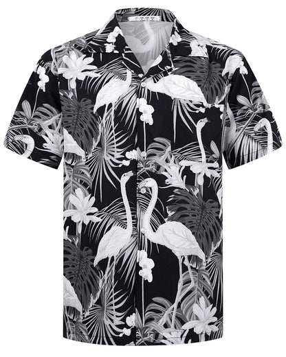 Mynah Kine — Coconut Button Hawaiian Short Sleeve Shirt