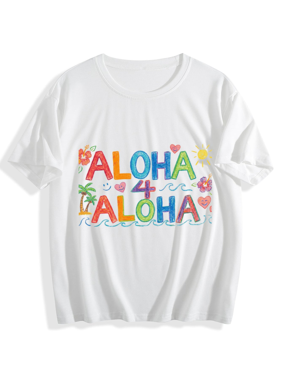 U'i Waiwai — Aloha 4 Aloha Women's Multi-Color Tee
