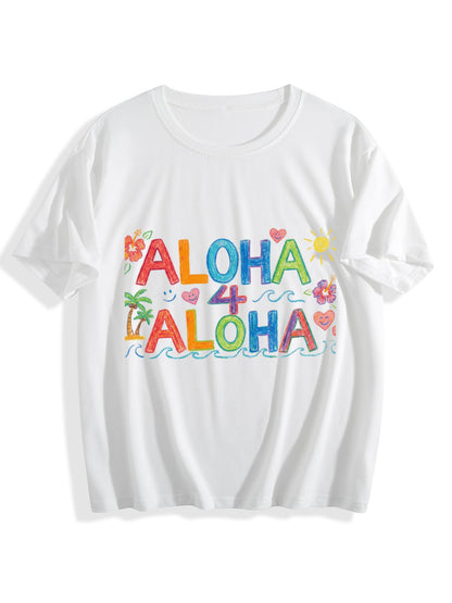 U'i Waiwai — Aloha 4 Aloha Women's Multi-Color Tee