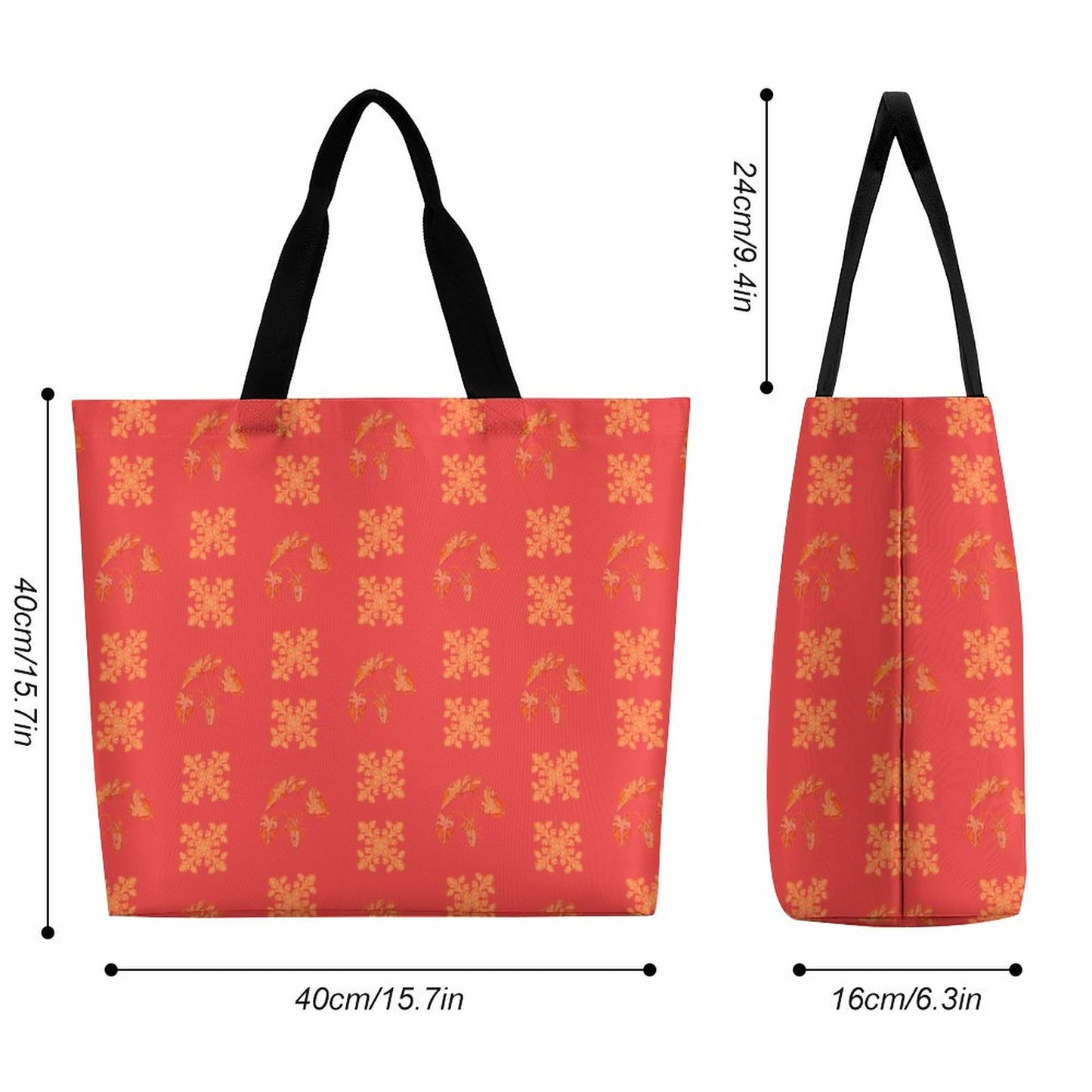 Hanapa'a Waiwai — Island Print One-Shoulder Shopping Bag