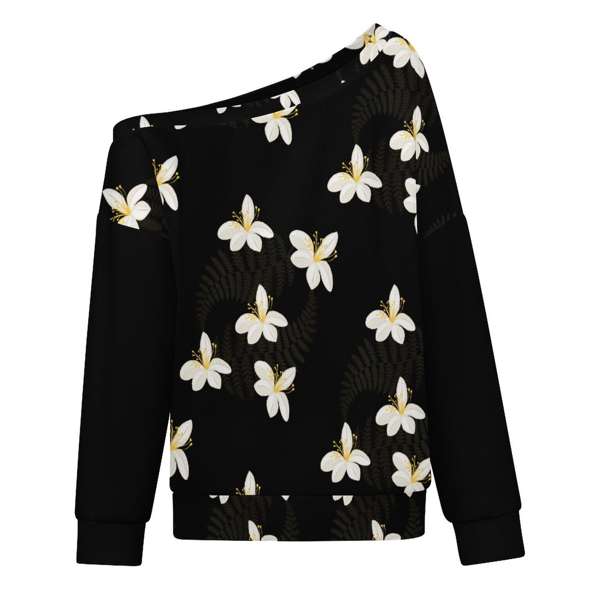 230gsm Off Shoulder Hoodie(All-Over Printing)