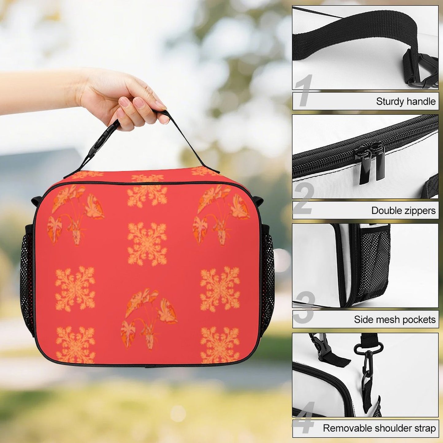 Hanapa'a Waiwai — Island Print Large Capacity Lunch Bag