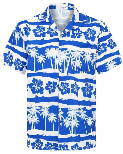 Mynah Kine — Coconut Button Hawaiian Short Sleeve Shirt