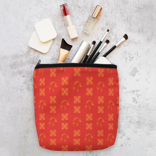 Hanapa'a Waiwai — Island Print Linen Makeup Bag